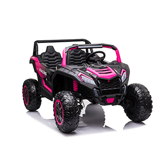 Detské elektrické autíčko bugina Megacar Buggy A032, 2x200W, 24V 7Ah, ružová