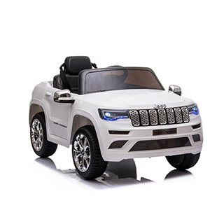 Megacar Jeep Grand Cherokee JJ2055, 2x45W, 12V 7Ah, biele