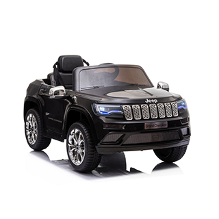 Detské elektrické autíčko Megacar Jeep Grand Cherokee JJ2055, 2x45W, 12V 7Ah, čierne
