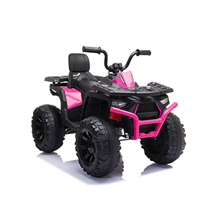 Megacar detská elektrická štvorkolka JC333, 2x200W, 2x12V 4,5Ah, ružová