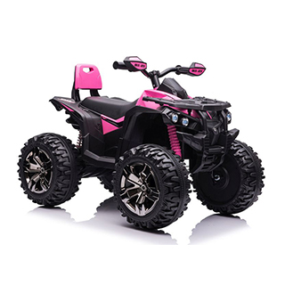 Megacar QLS-3288, 4x45W, 12V 10Ah, ružová