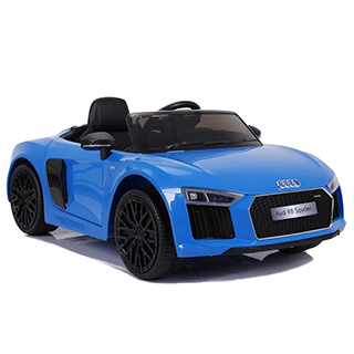 Megacar Audi R8 JJ2198, 2x45W, 2x6V 7Ah, modré
