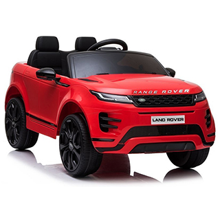 Detské elektrické autíčko Megacar Range Rover Evoque, 2x45W, 12V 4,5Ah, červené