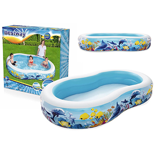 Nafukovací bazén pre deti Bestway 54118, 262x157x46 cm
