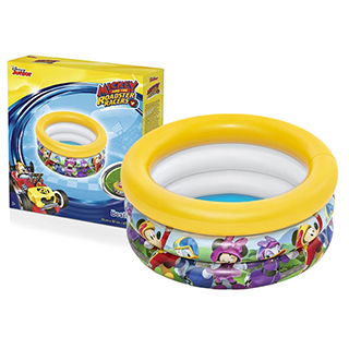Nafukovací bazén pre deti Bestway 91018 Micky Mouse racer, 70x30 cm 