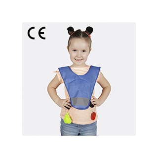 Reflexná mini vesta pre deti MSZ-021, modrá