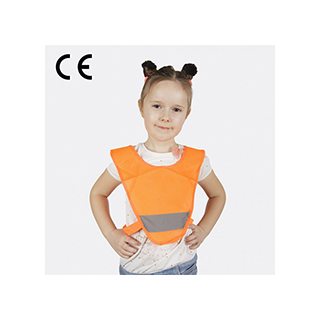 Reflexná mini vesta pre deti MSZ-024, oranžová