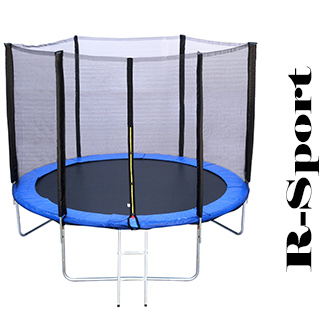 Trampolína R-SPORT 183 cm, 6 FT + ochranná sieť + rebrík