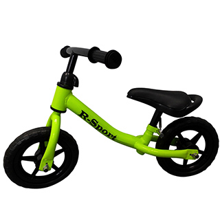 Odrážadlo balančný bicykel R-SPORT RM1, 76x51x34 cm, EVA kolesá 25 cm, zelené