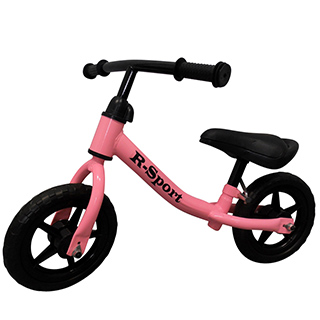 Odrážadlo balančný bicykel R-SPORT RM1, 76x51x34 cm, EVA kolesá 25 cm, ružové