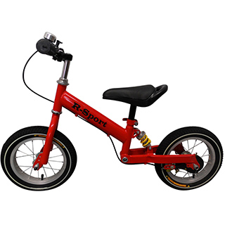 Odrážadlo R-SPORT RM2, 92x58x45 cm, nafukovacie kolesá 30 cm, červené
