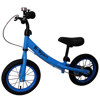 Odrážadlo balančný bicykel R-SPORT RM3, 82x64x42 cm, nafukovacie kolesá 28 cm, modré