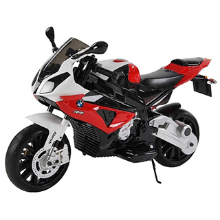 Detská elektrická motorka Megacar BMW S1000RR, 2 x 45 W, 1x 12V, 7Ah, veľká červená