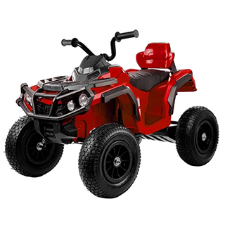 Megacar QUAD BDM0906, 2 x 45 W, 1 x 12V 7Ah, červená