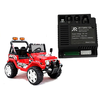 MEGACAR riadiaca jednotka JR1738RX-12 pre elektrické autíčko JEEP RAPTOR