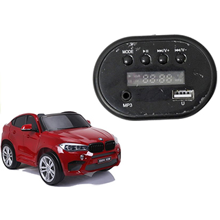 MEGACAR rádio do elektrického autíčka BMW X6M